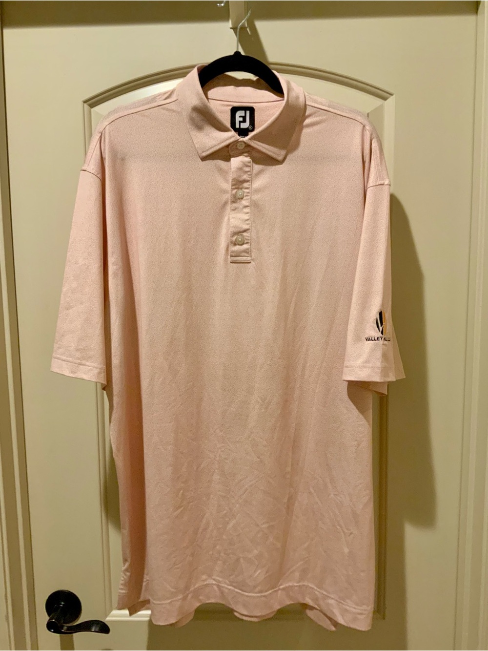 FootJoy Men’s Pale Orange Performance Polo